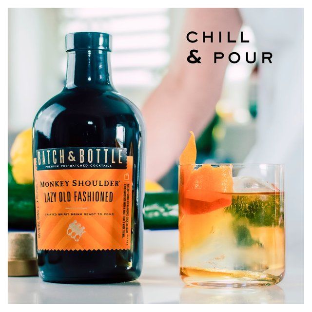 Batch & Bottle Monkey Shoulder Malt Whisky Old Fashioned Ready to Drink 50cl - McGrocer