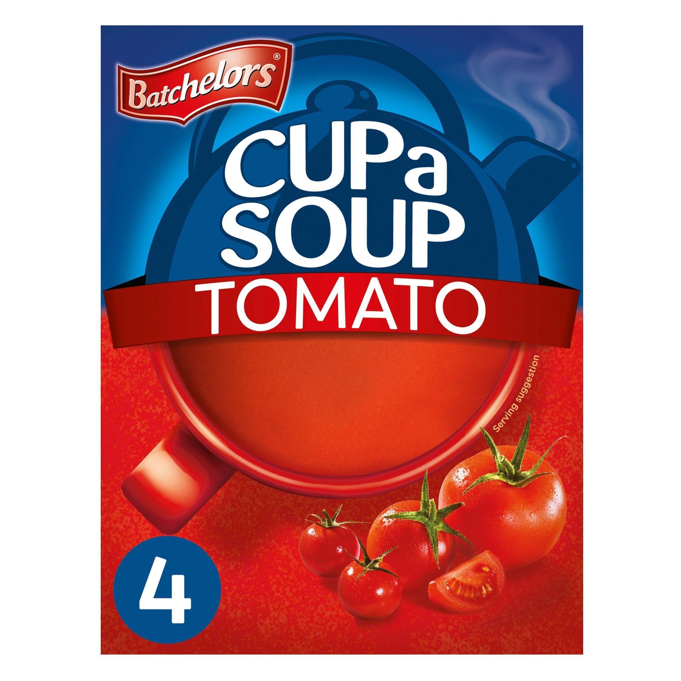 Batchelors Cup a Soup Tomato Sachets x4 93g - McGrocer