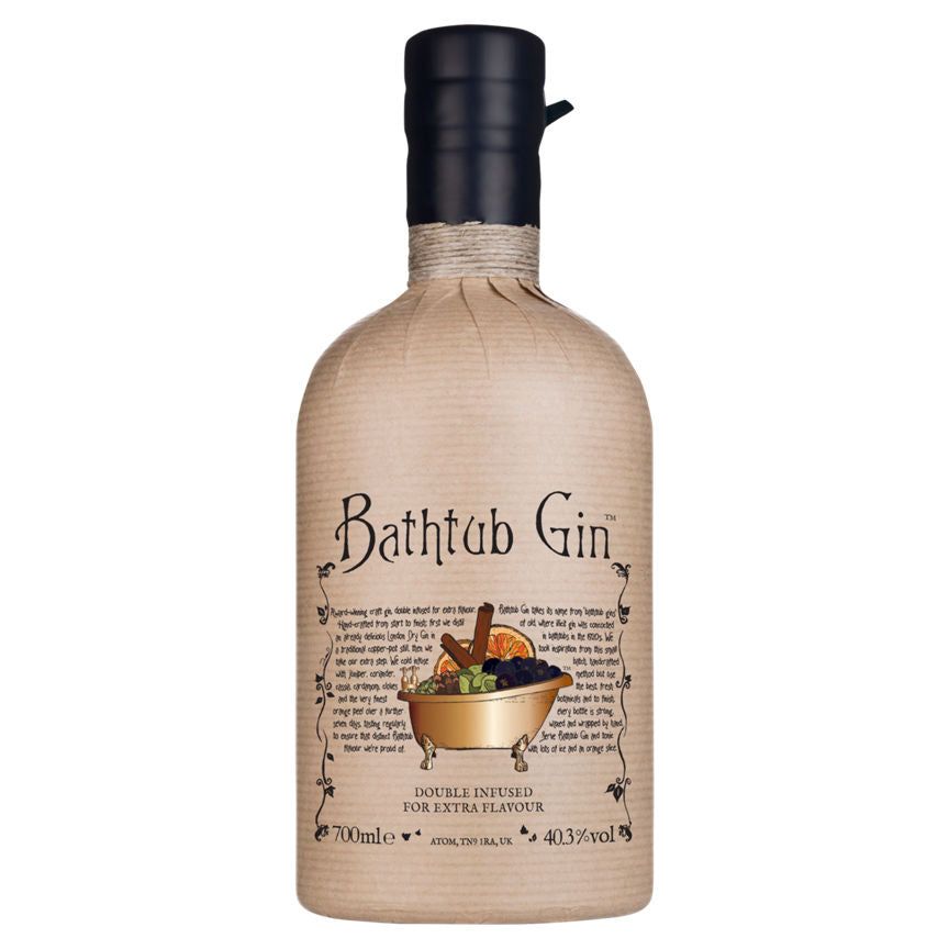 Bathtub Gin Double Infused Dry Gin - McGrocer