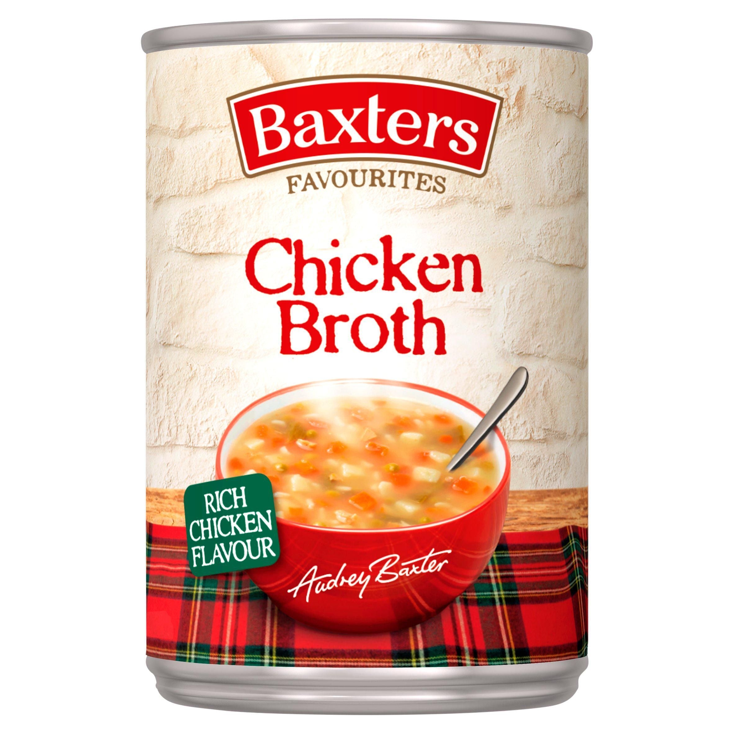 Baxters Favourites, Chicken Broth Soup 400g - McGrocer