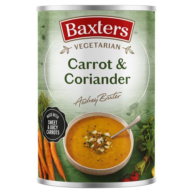 Baxters Vegetarian Carrot & Coriander Soup 400g - McGrocer