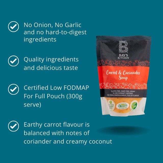 Bay's Kitchen Carrot & Coriander Soup 300g - McGrocer