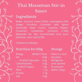 Bay's Kitchen Thai Massaman Stir-in Sauce 260g - McGrocer