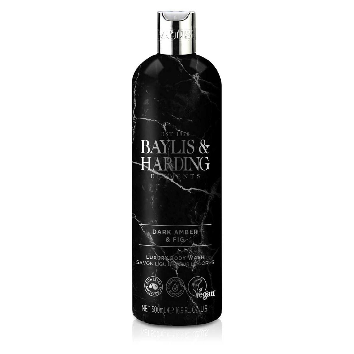Baylis & Harding Elements Dark Amber & Fig Luxury Bodywash 500ml - McGrocer