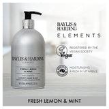 Baylis & Harding Elements Hand Wash - Lemon & Mint   500ml - McGrocer