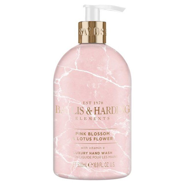 Baylis & Harding Elements Hand Wash - Pink Blossom & Lotus Flower 500ml - McGrocer