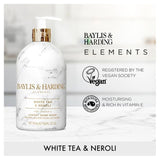 Baylis & Harding Elements Hand Wash - White Tea & Neroli 500ml - McGrocer
