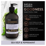 Baylis & Harding Goodness Sea Kelp & Peppermint Hand Wash 500ml - McGrocer