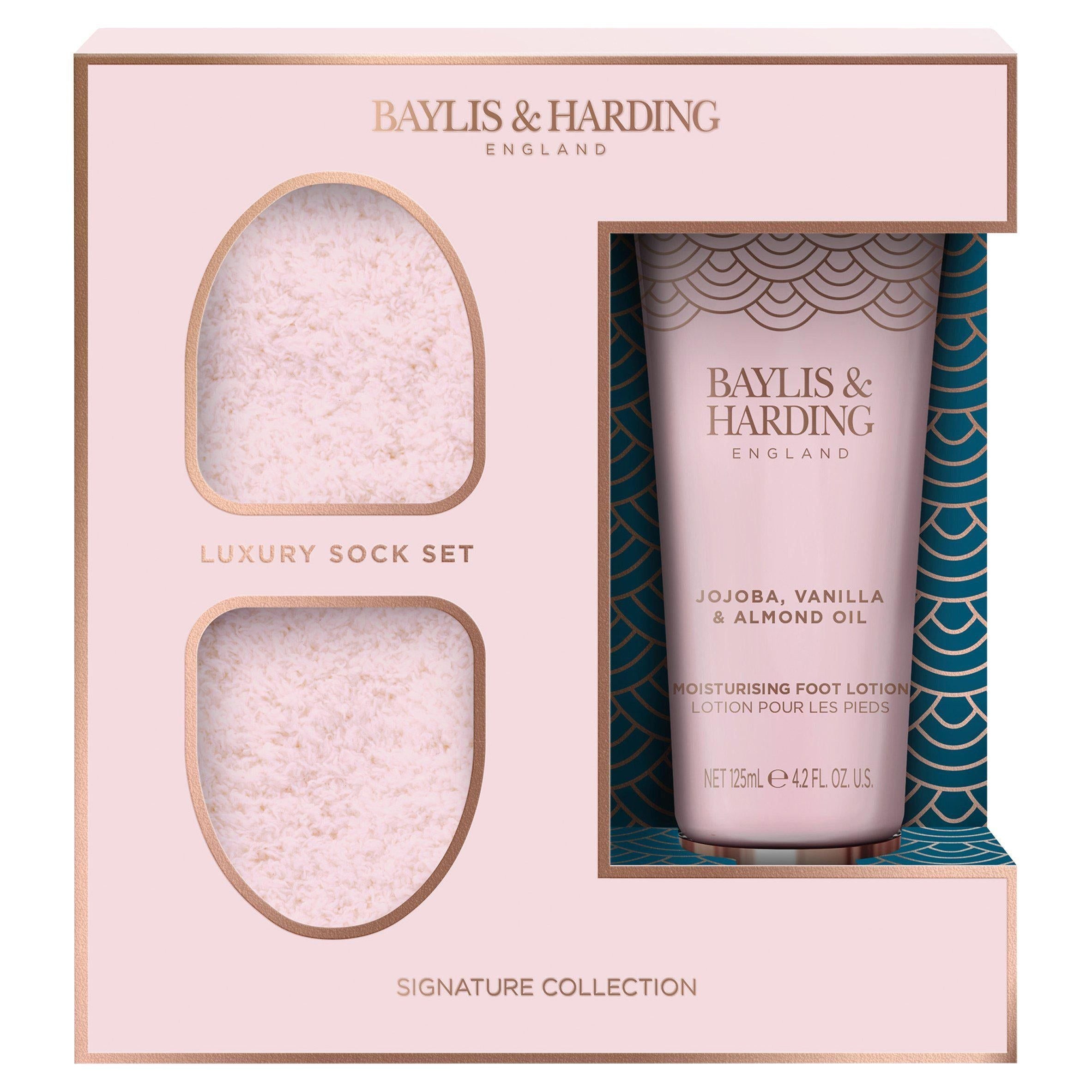 Baylis & Harding Jojoba Vanilla & Almond Oil Foot Set - McGrocer