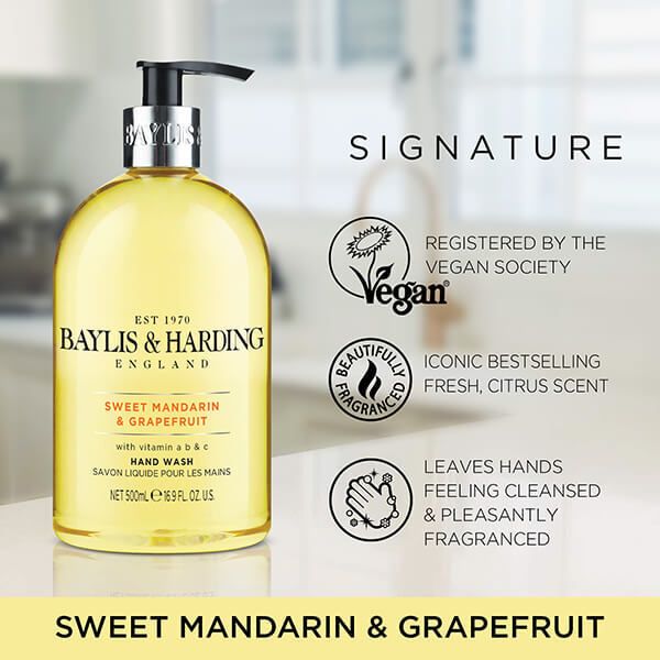 Baylis & Harding Sweet Mandarin & Grapefruit Handwash 500ml - McGrocer