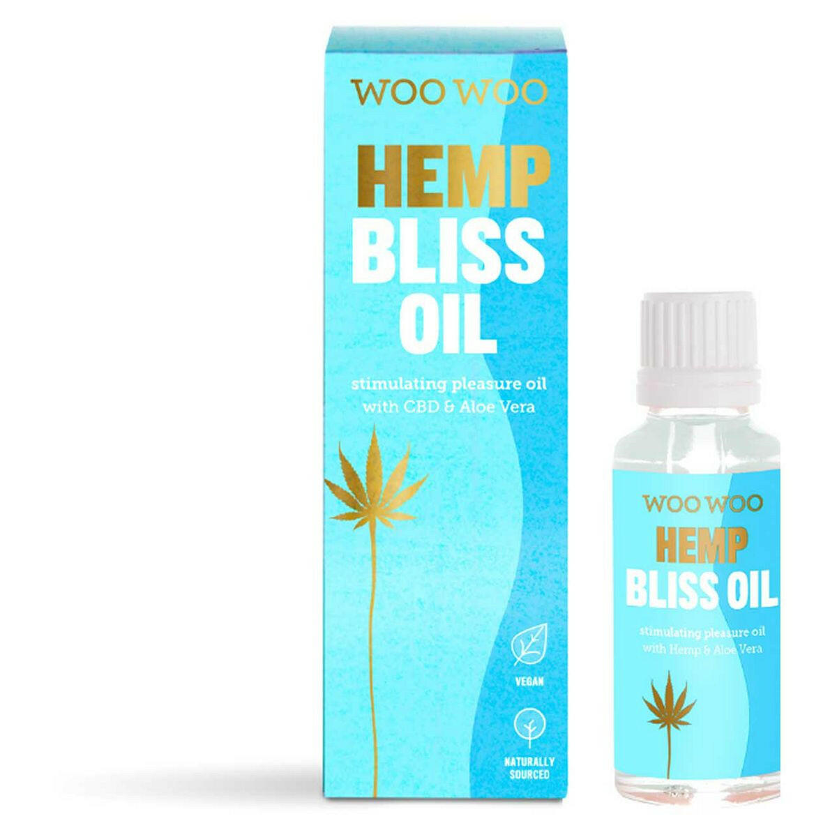 Woowoo Stimulating Bliss Oil With Hemp - 30ml GOODS Boots