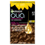 Garnier Olia Permanent No Ammonia Hair Dye Golden Light Brown 6.3 - McGrocer