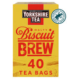 Yorkshire Tea Biscuit Brew x40 Tea Bags 112g All tea Sainsburys