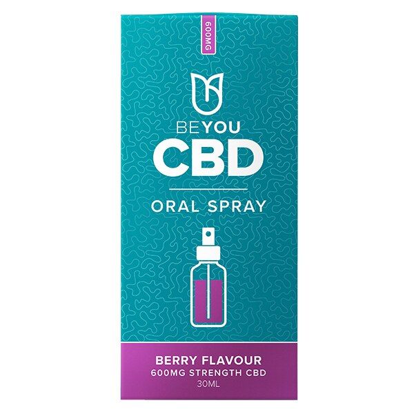 Be You Berry CBD Oral Spray with MCT Oil 600mg 30ml - McGrocer