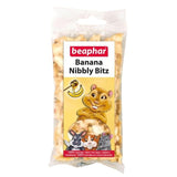 Beaphar Banana Nibbly Bitz For Small Animals 50g - McGrocer
