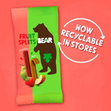 BEAR Fruit Splits Raspberry & Pineapple 5 x 20g - McGrocer