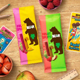 BEAR Fruit Splits Raspberry & Pineapple 5 x 20g - McGrocer