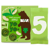 BEAR Fruit Yoyos Apple Multipack 5 x 20g - McGrocer