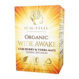 Beau-T-Full Tea Organic Wide Awake Tea Bags, 6 x 15 Pack - McGrocer