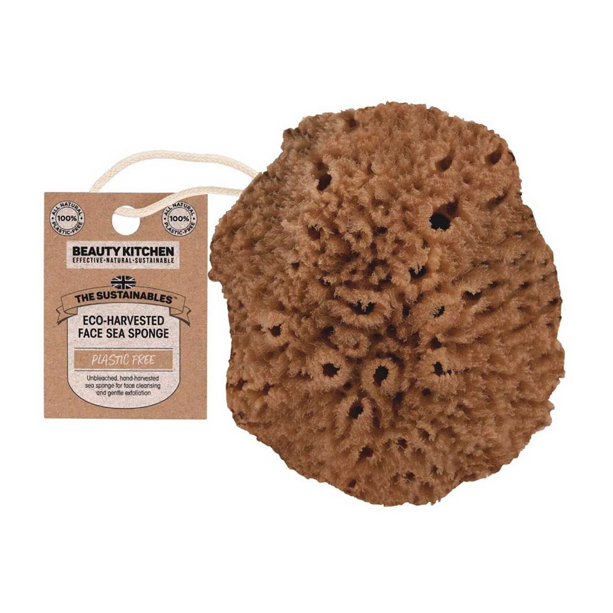 Beauty Kitchen Eco-Harvested Face Sea Sponge - McGrocer