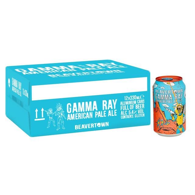 Beavertown Gamma Ray APA 5.4%   12 x 330ml - McGrocer