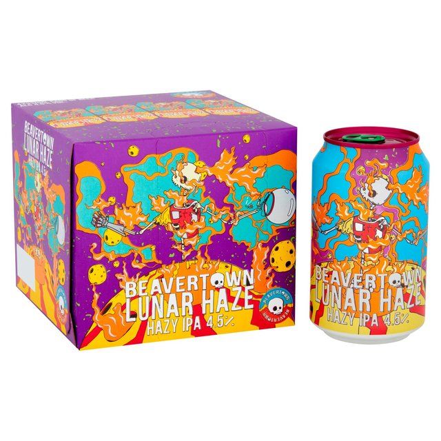 Beavertown Lunar Haze Hazy IPA   4 x 330ml - McGrocer
