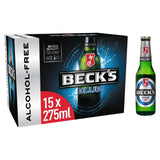 Beck's Blue Alcohol-Free Beer Bottles   15 x 275ml - McGrocer