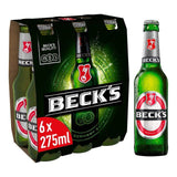 Beck's German Pilsner Beer Bottles   6 x 275ml - McGrocer