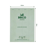 Beco Compostable Dog Poop Bags Unscented 60 per pack - McGrocer