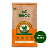 Beco Free Range Turkey with Pumpkin & Spinach Dry Food for Puppies 2kg - McGrocer