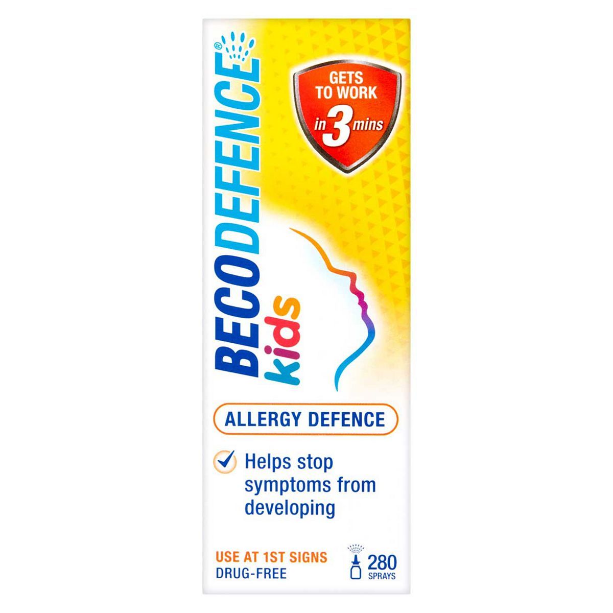 Becodefence Kids Allergy Defence - 280 Sprays - McGrocer