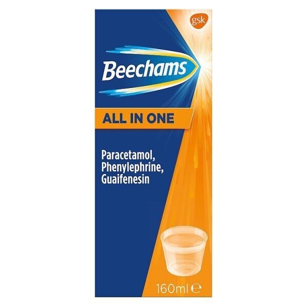 Beechams All in One Liquid, with Paracetamol 160ml - McGrocer