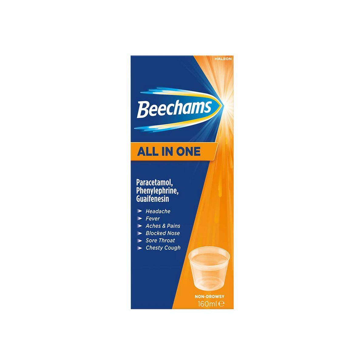 Beechams All in One Oral Solution - 160ml - McGrocer