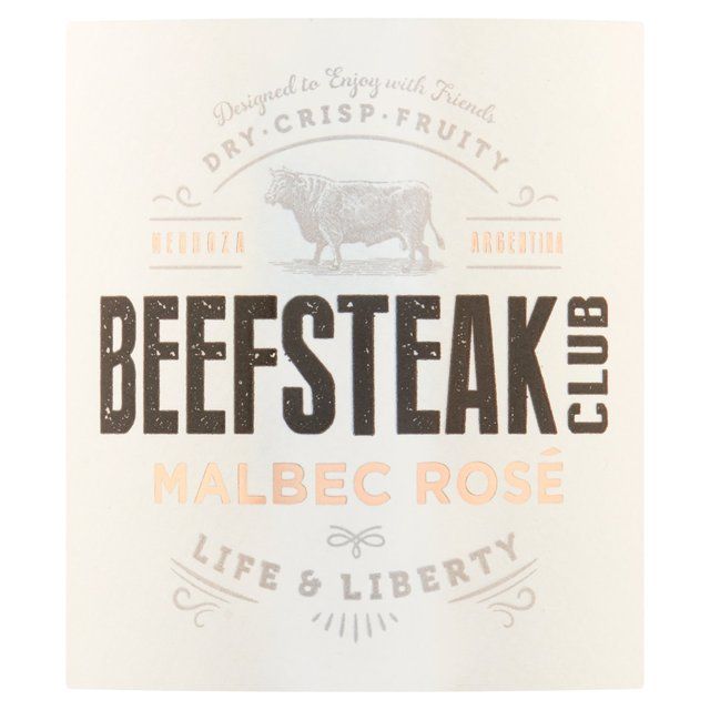 Beefsteak Club Malbec Rose 75cl - McGrocer