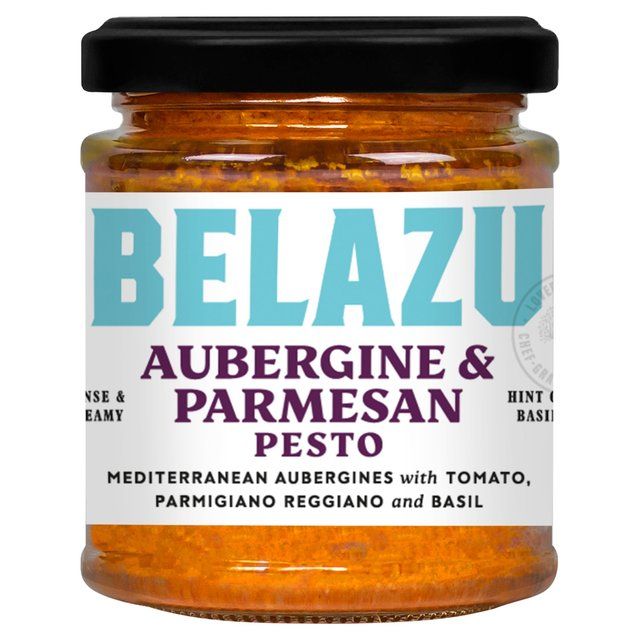 Belazu Aubergine & Parmesan Pesto 165g - McGrocer