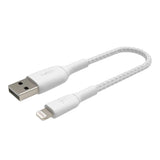 Belkin Braided A-Ltg Cable White 3m - McGrocer