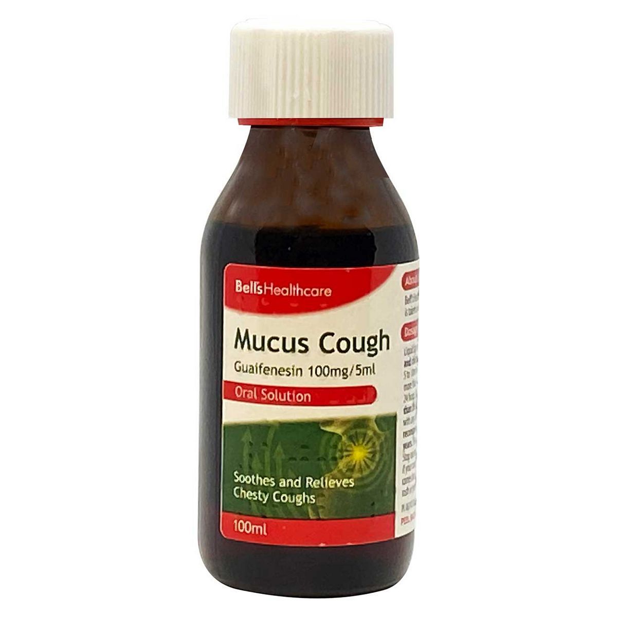 Bell's Healthcare Mucus Cough Guaifenesin 100mg/5ml Oral Solution 100ml - McGrocer
