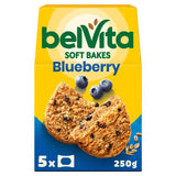 Belvita Breakfast Biscuits Soft Bakes Filled Blueberry   5 per pack - McGrocer