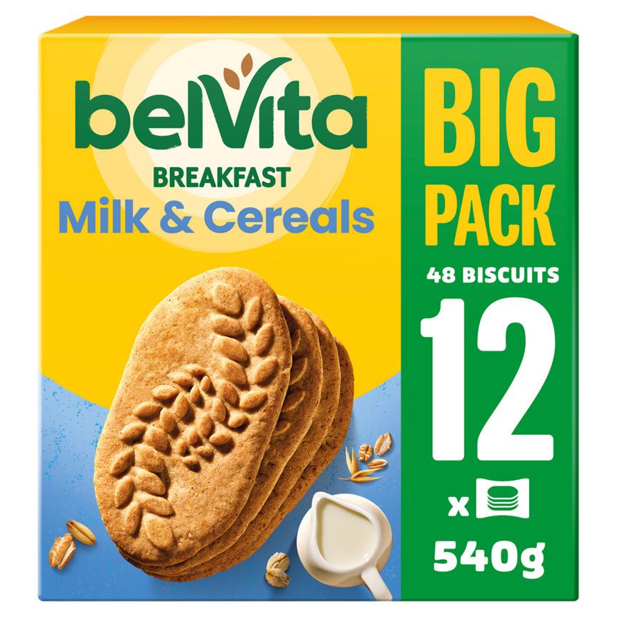 Belvita Breakfast Milk & Cereals 540g - McGrocer
