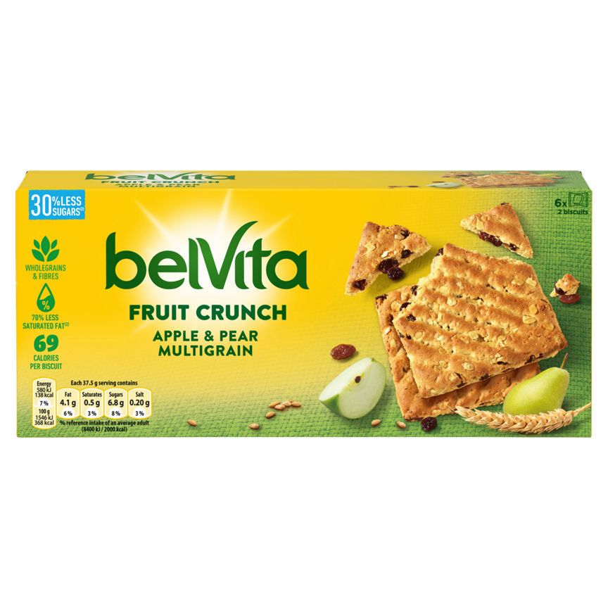 Belvita Fruit Crunch Apple & Pear Multigrain - McGrocer