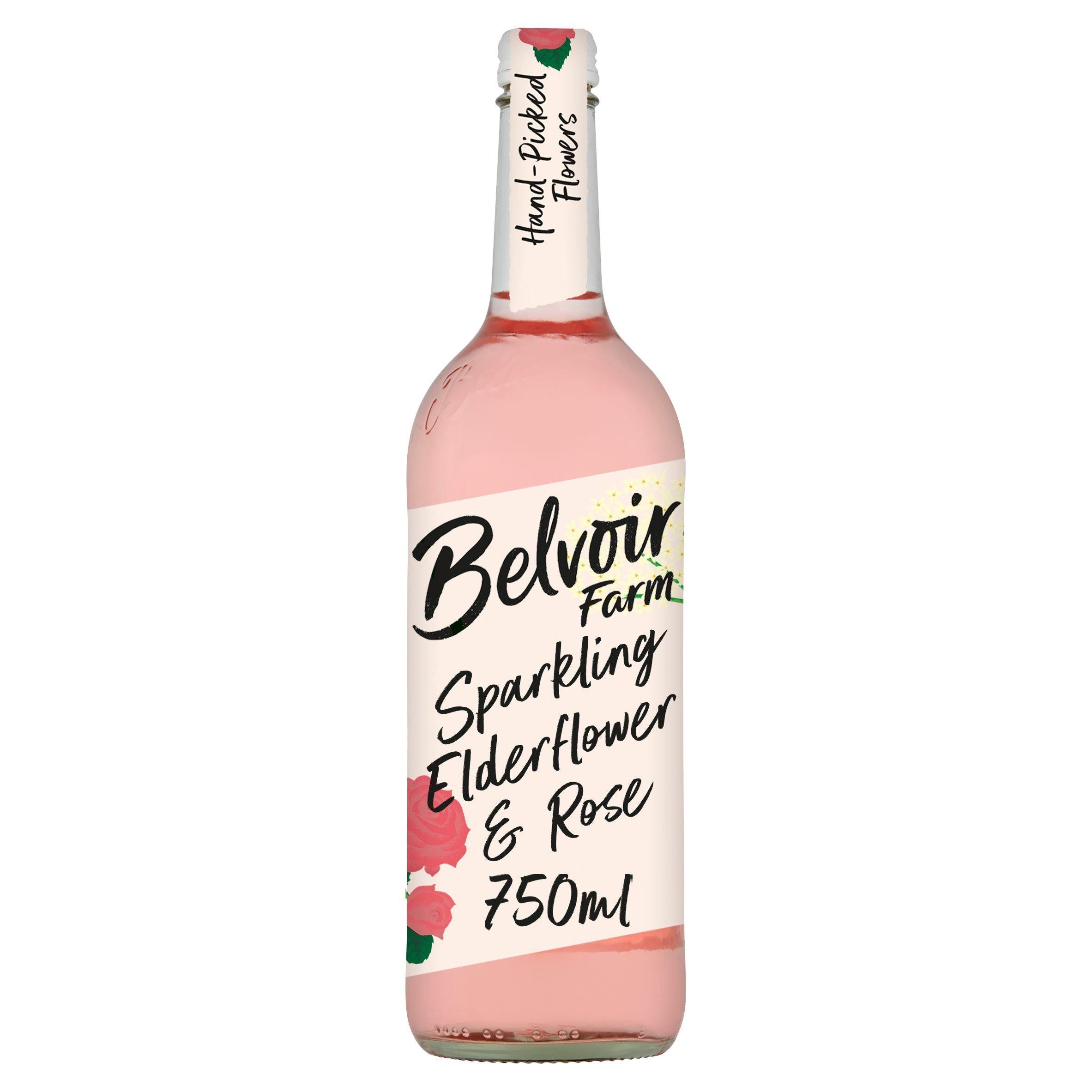 Belvoir Elderflower & Rose Presse 750ml (Sugar levy applied) - McGrocer