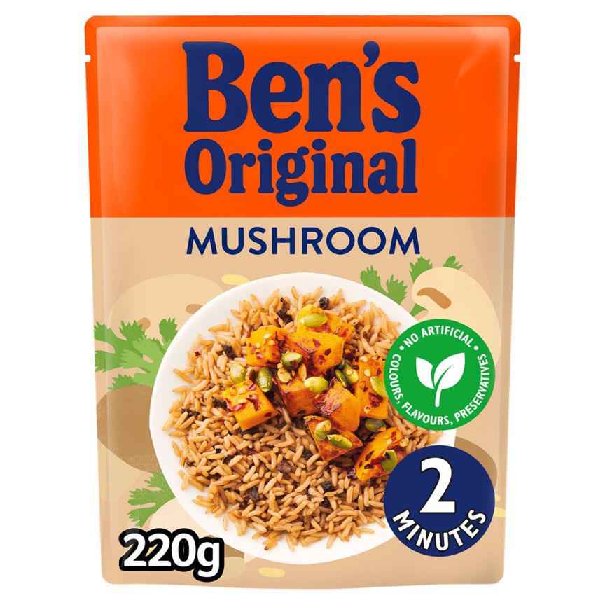 Ben's Original Mushroom Microwave Rice - McGrocer