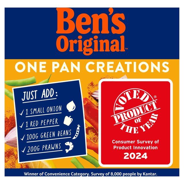 Ben's Original One Pan Spanish Paella Rice Meal 250g - McGrocer