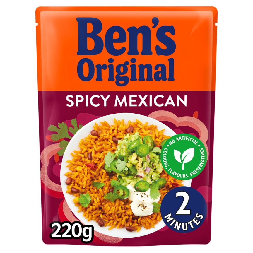 Ben's Original Spicy Mexican Style Microwave Rice - McGrocer