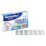 Benadryl Allergy Relief 24 Capsules - McGrocer