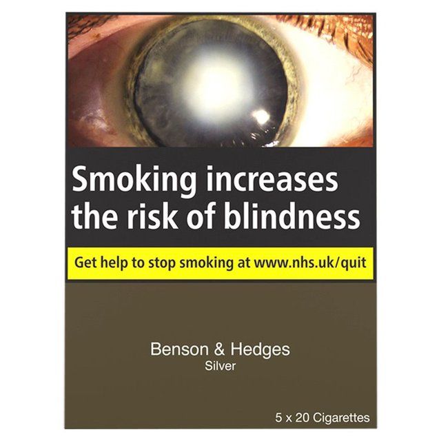 Benson & Hedges Silver Kingsize Multipack 100 per pack - McGrocer