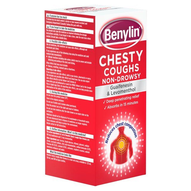 Benylin Chesty Cough Non Drowsy Syrup 300ml - McGrocer