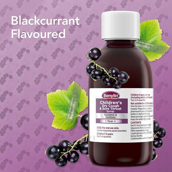 Benylin Childrens Blackcurrant 125ml - McGrocer