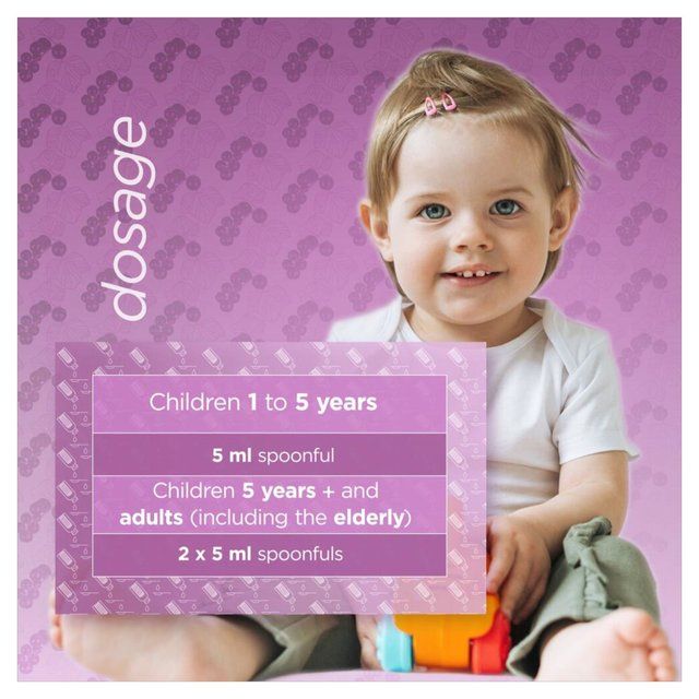 Benylin Childrens Dry Cough & Sore Throat Syrup Blackcurrant   125ml - McGrocer