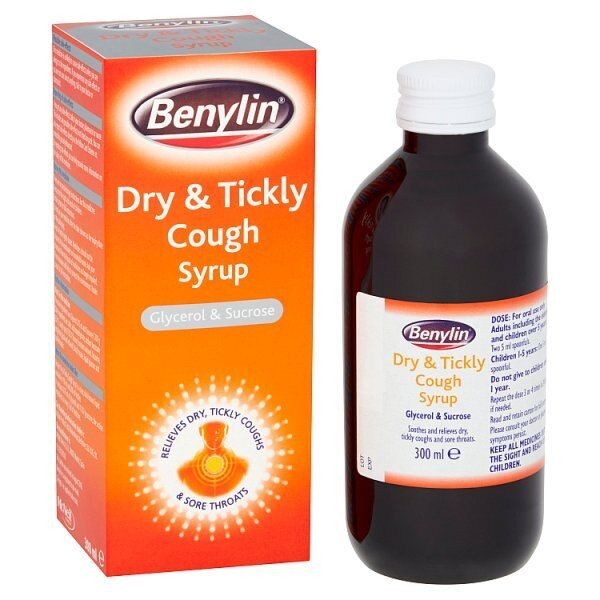 Benylin Dry and Tickly Cough Syrup 300ml - McGrocer
